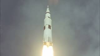 Saturn V Launch  AMAZING Footage Enhanced Sound [upl. by Acinet]