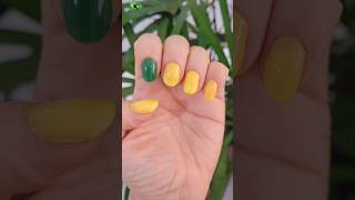 Go Brazil 🥇nails nailart naildesign nailpolish unhas unhasdecoradas brasil brazil shorts [upl. by Nonnahsed]