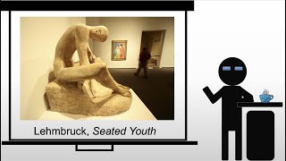 Lehmbruck Seated Youth [upl. by Weylin]