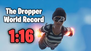 Fortnite The Dropper Speedrun In 116 WR [upl. by Tenenbaum717]