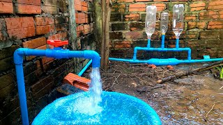 The Best Water Feature ideas Transform to high pressure using PVC pips easy for home [upl. by O'Connor]