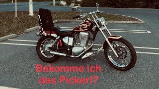 Pickerl für die Suzuki Savage LS650 [upl. by Nosnhoj]