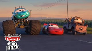 Cars On The Road 🚗  Full Episodes 1–5  Pixar Cars [upl. by Atlante]