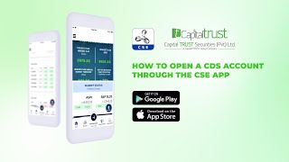 How to create a CDS account through the CSE mobile app  English [upl. by Saree]