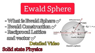 Ewald construction LEC 20 hindi [upl. by Llirret]