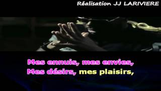 MAITRE GIMS CHANGER I G JJ Karaoké  Paroles [upl. by Itsrik]