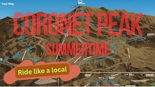 5 Trails on Coronet Peak mountainbiking bike mtb bikelife mtbbike CoronetPeak flowtrail [upl. by Eibloc]