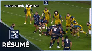 PRO D2 Saison 20232024 J14  Résumé FC Grenoble Rugby  USON Nevers [upl. by Llenreb720]