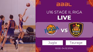 Jugla vs Taurage  BBBL Boys U16 [upl. by Htur]