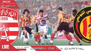 Club Africain vs Esperance 2001  Ghigani vs Ben Ahmed [upl. by Job]