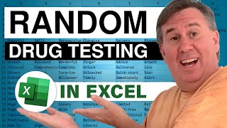 Excel  Random Drug Testing Episode 1491 [upl. by Noemis]