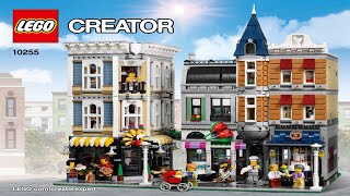 LEGO instructions  Creator Expert  10255  Assembly Square [upl. by Ecirad]