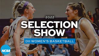 2022 NCAA DII womens basketball championship selection show [upl. by Ardel393]