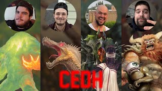 cEDH Gameplay Omnath vs Etali vs TymnaKodama vs Borborygmos and Fblthp [upl. by Rebmak670]