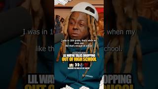 Lil Wayne dropped straight outta high school 🏫🤷🏽‍♂️💯 lilwayne hiphop rap [upl. by Zacarias]