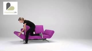 GHIA Schlafsofa  Daybed von Innovation  Basic Imperial Purple 738  mysofabedde [upl. by Wampler]