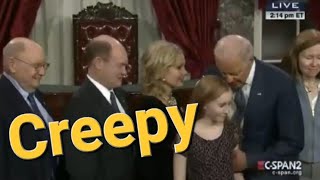 Joe Biden creepy kiss  Opie Radio podcast [upl. by Hillari957]