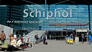 Amsterdam Airport Schiphol The Netherlands 2024 Walking tour  Schiphol Airport  Schiphol Plaza [upl. by Llehsam]