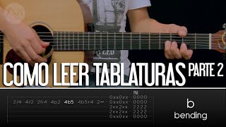 Como Leer Tablaturas para Guitarra Prt 2 SIMBOLOS  APRENDE GUITARRA 7 Prt 2 [upl. by Yelyr268]