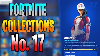 ✅ Fortnite Bounty Collections No17 REMEDY ALL LOCATIONS  Where to find Fortnite Collection No17 [upl. by Coshow88]