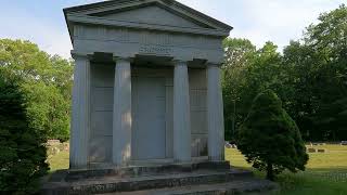 Chestnut Grove Cemetery Ashtabula Ohio Site of The Ashtabula Bridge Disaster Monument [upl. by Mohammad]