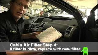 How to Check Cabin Air Filter Video [upl. by Suiratnauq457]