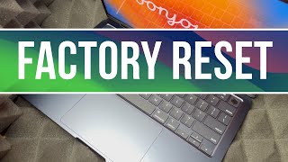 How to Factory Reset MacBook Air in 2024 [upl. by Yalahs]