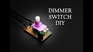 Dimmer Switch DIY [upl. by Rie]