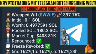 Kryptotrading mit Telegram Bots [upl. by Samala]