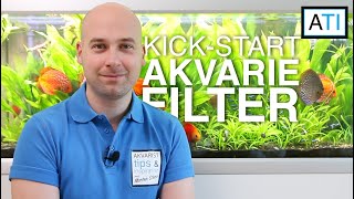 Sådan får du hurtigt gang i dit akvarie filter når du har et i forvejen  Begynder guide [upl. by Ariaek]