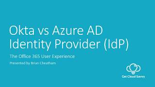 Okta vs Azure AD Identity Provider  The EndUser Experience [upl. by Neelie562]