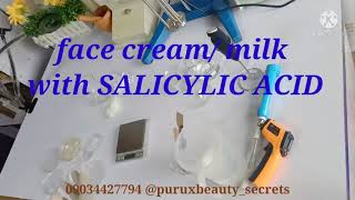 How to make a SALICYLIC ACID CREAM [upl. by Plato]