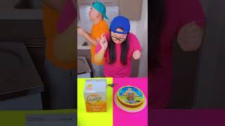 Fortnite cake vs crushed red pepper ice cream challenge🍨 funny by Ethan Funny Family [upl. by Angelica]