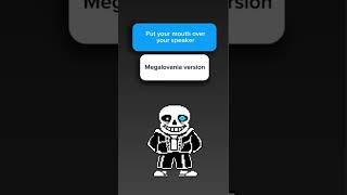 Megalovania  Put your mouth on the speaker [upl. by Cobb]