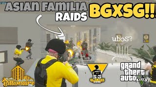 BGxSG vs Asian Familia sa BG MANSION  Billionaire City RP GTA 5 [upl. by Sternberg696]