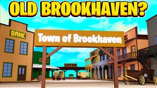 Old Brookhaven Secret Location Found In Roblox Brookhaven RP [upl. by Gastineau]