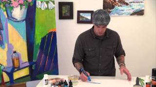 Activating And Cleaning Out Acrylic Markers  Liquitex [upl. by Asusej]