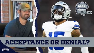 Stages of grief for a Dallas Cowboys fan after a 479 beatdown  DLLS Cowboys Podcast [upl. by Edrahc]