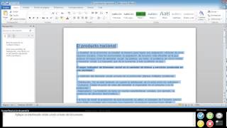 Aplique un interlineado doble a todo el texto del documento [upl. by Aseek]