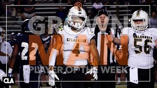 Oregon WR Commit 2 TD GAME Mycah Pittman Calabasas Grown Man Player of the Week DollarShaveClub [upl. by Nivat]