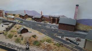 OO gauge shunting layout Solway Sands [upl. by Arlyne]