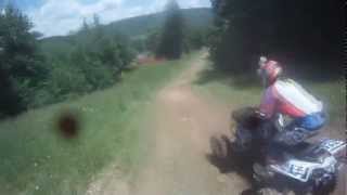 Snowshoe GNCC Bryan Cook Start [upl. by Laertnom]