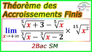 Théorème des Accroissements Finis  TAF  Racine nième  2 Bac SM  Exercice 4 [upl. by Libys]