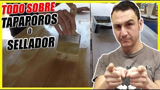 ✅Descubre TODO sobre el TAPAPOROS para MADERA o SELLADOR [upl. by Alecram438]