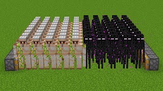 x123 Iron Golems and x987 Endermen Combined [upl. by Punke174]