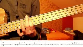 Two Door Cinema Club  Undercover Martyr Bass Tutorial with TABS [upl. by Ielerol]