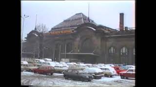 DresdenNeustadt 1991  Teil 2 Bahnhof Neustadt Schlesischer Platz [upl. by Odnolor]