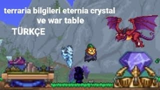 Terraria bilgileri 23  eternia crystal etkinliği betsy bosu ve war table [upl. by Kanter]