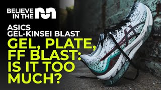 ASICS GELKinsei Blast  No Kitchen Sink But Has Everything Else  FULL REVIEW [upl. by Eimorej]