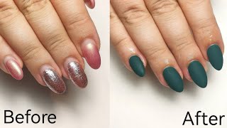 WATCH ME WORK Client BIAB Infill  Gel Perfection Builder Gel Overlay On Natural Nails [upl. by Nomahs]